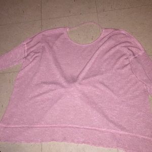This lovely pink sweater